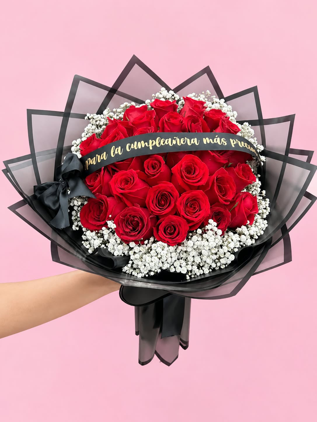 Ramo buchón Bonita (30 rosas)