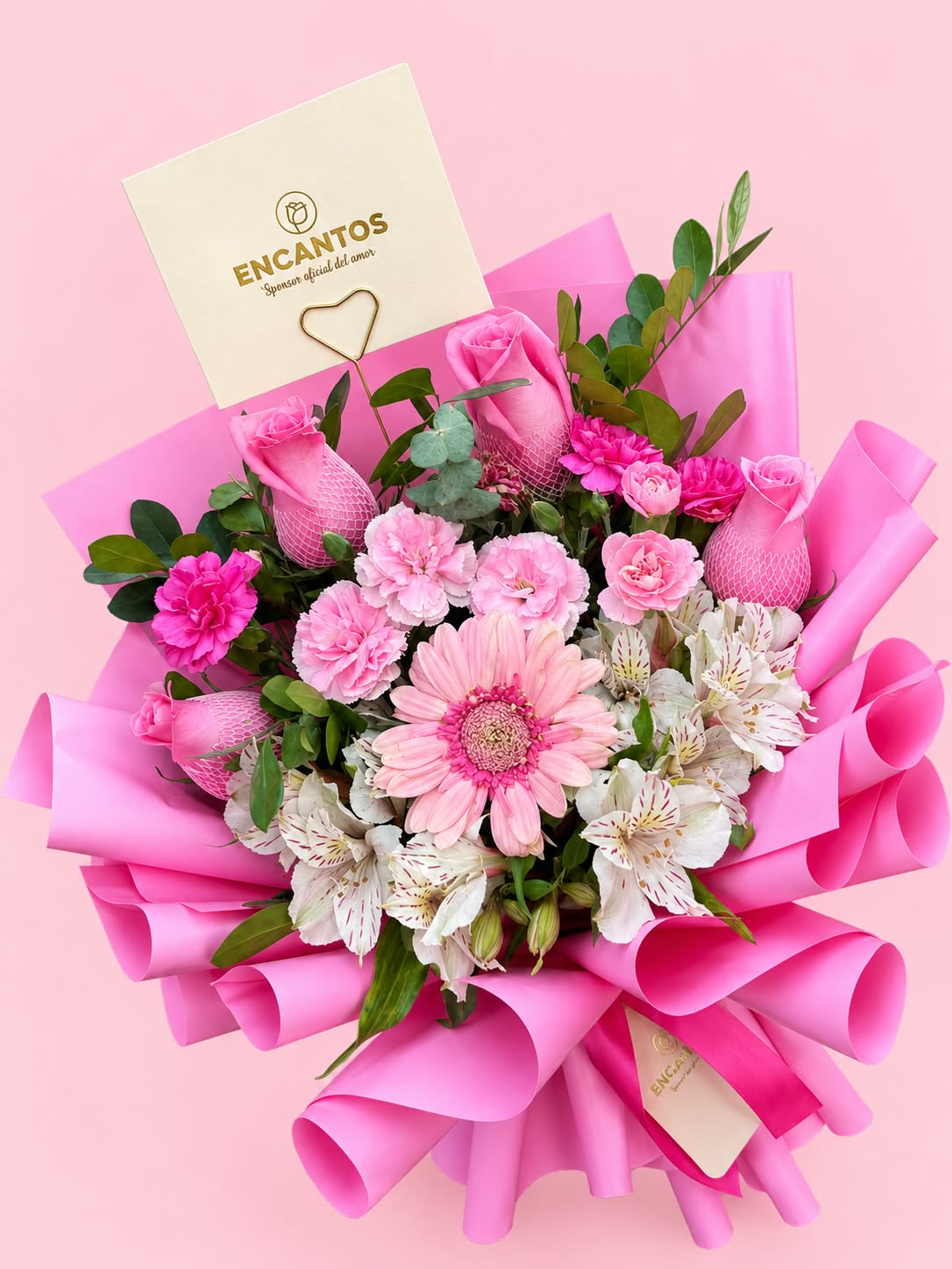 Ramo Dulzura Rosa