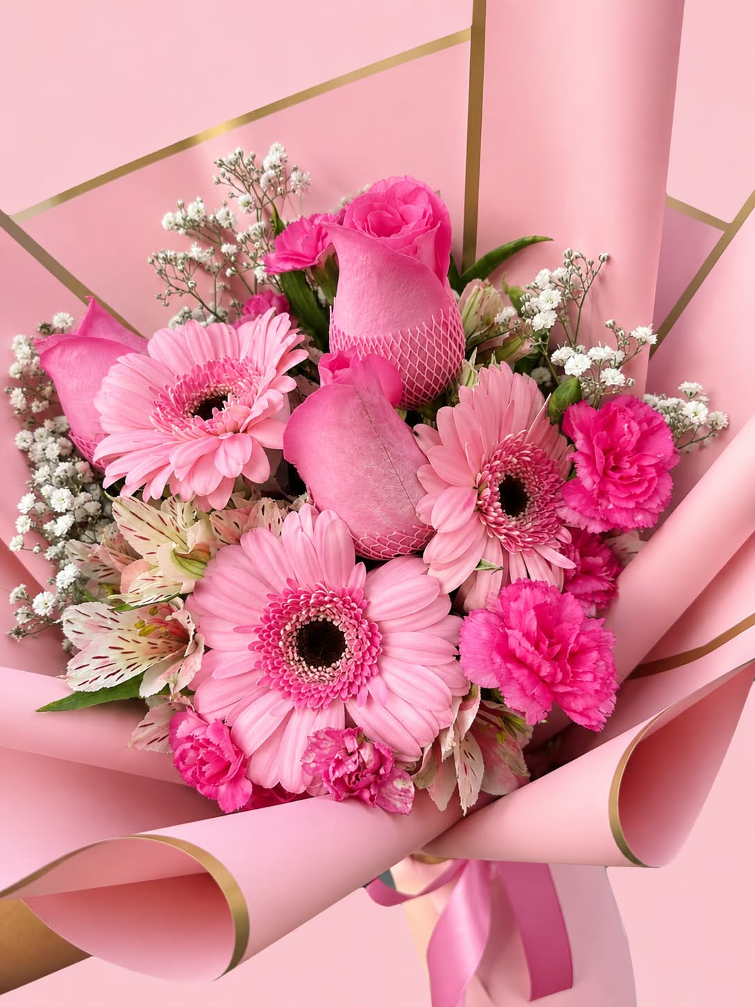 Ramo Gerberas y Alegría