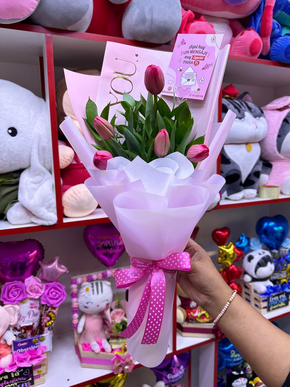 Ramo Tulipanes  Deluxe 