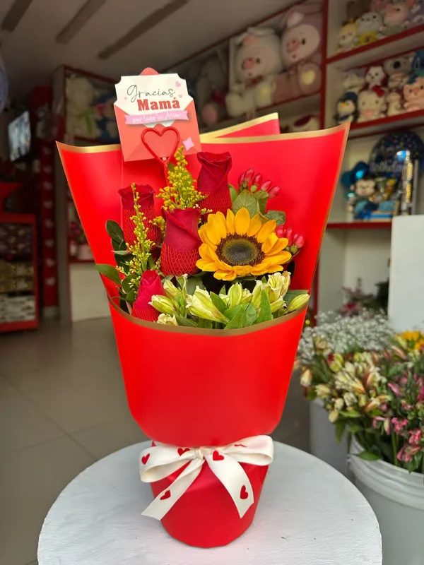 Arreglo Pequeño Rojo