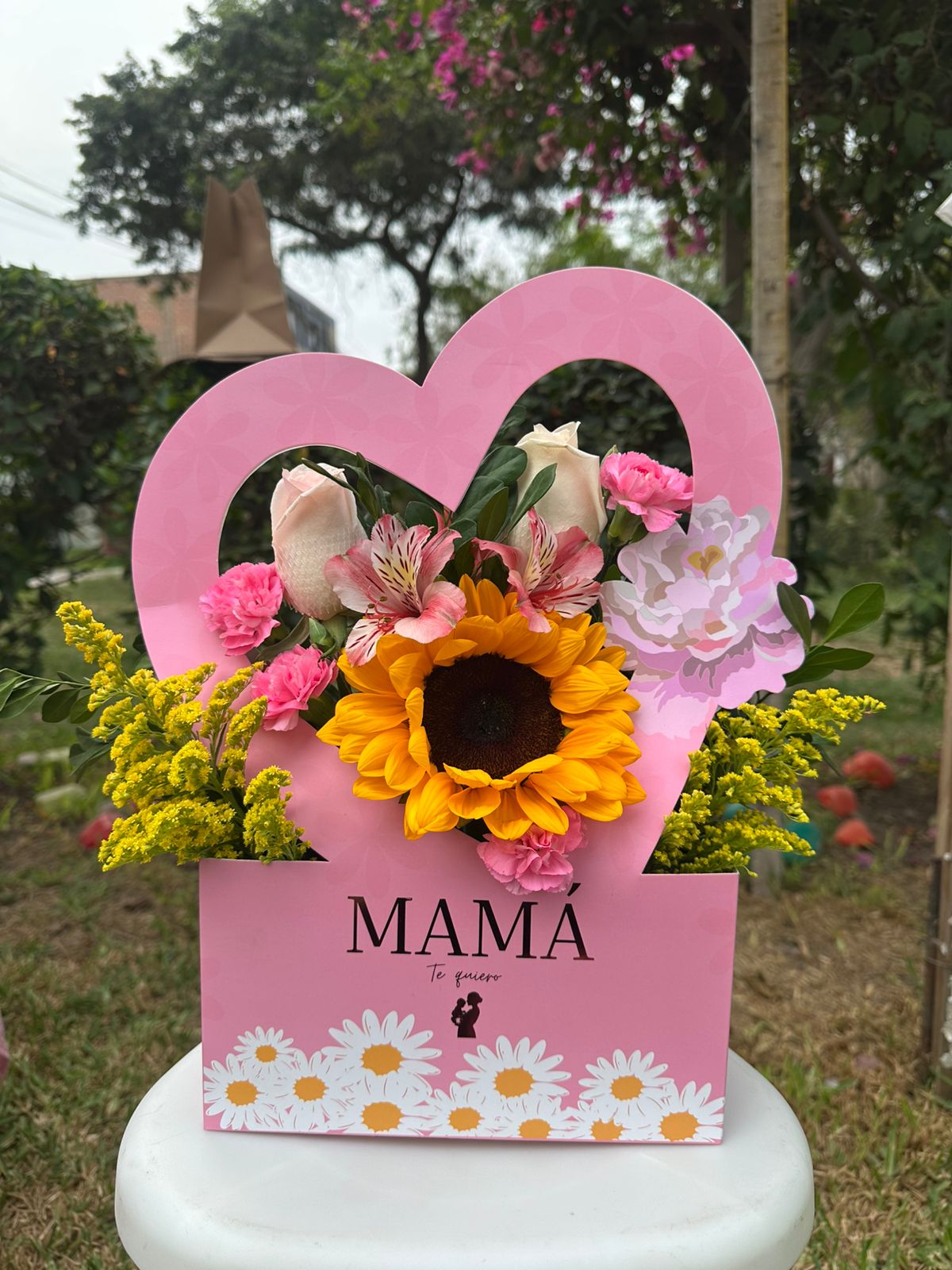 Box Corazón Floral - Imagen 2